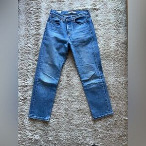 Levi's Wedgie Straight Leg Denim Jeans
